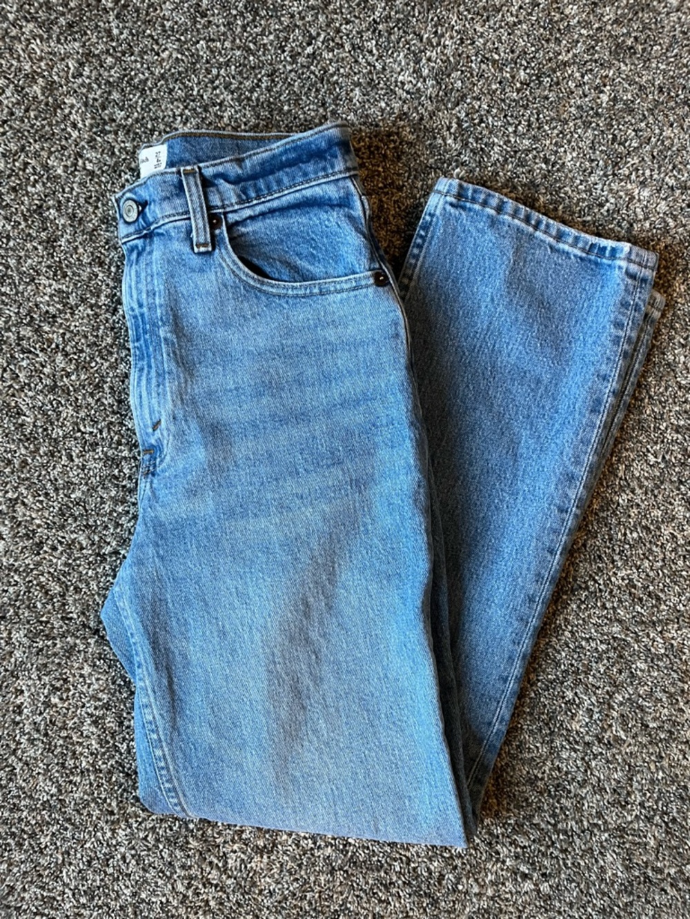 Abercrombie & Fitch The 90s Straight Ultra High Rise Jeans Size 27
